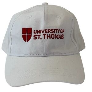 University of St. Thomas White Ball Cap
